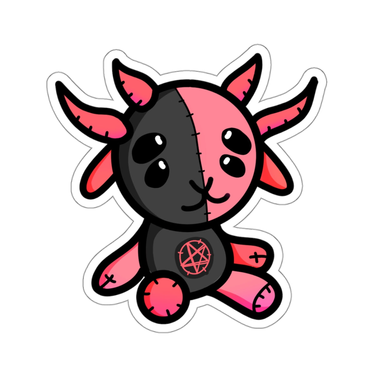 Diablo - Kiss Cut Stickers - Transparent or White