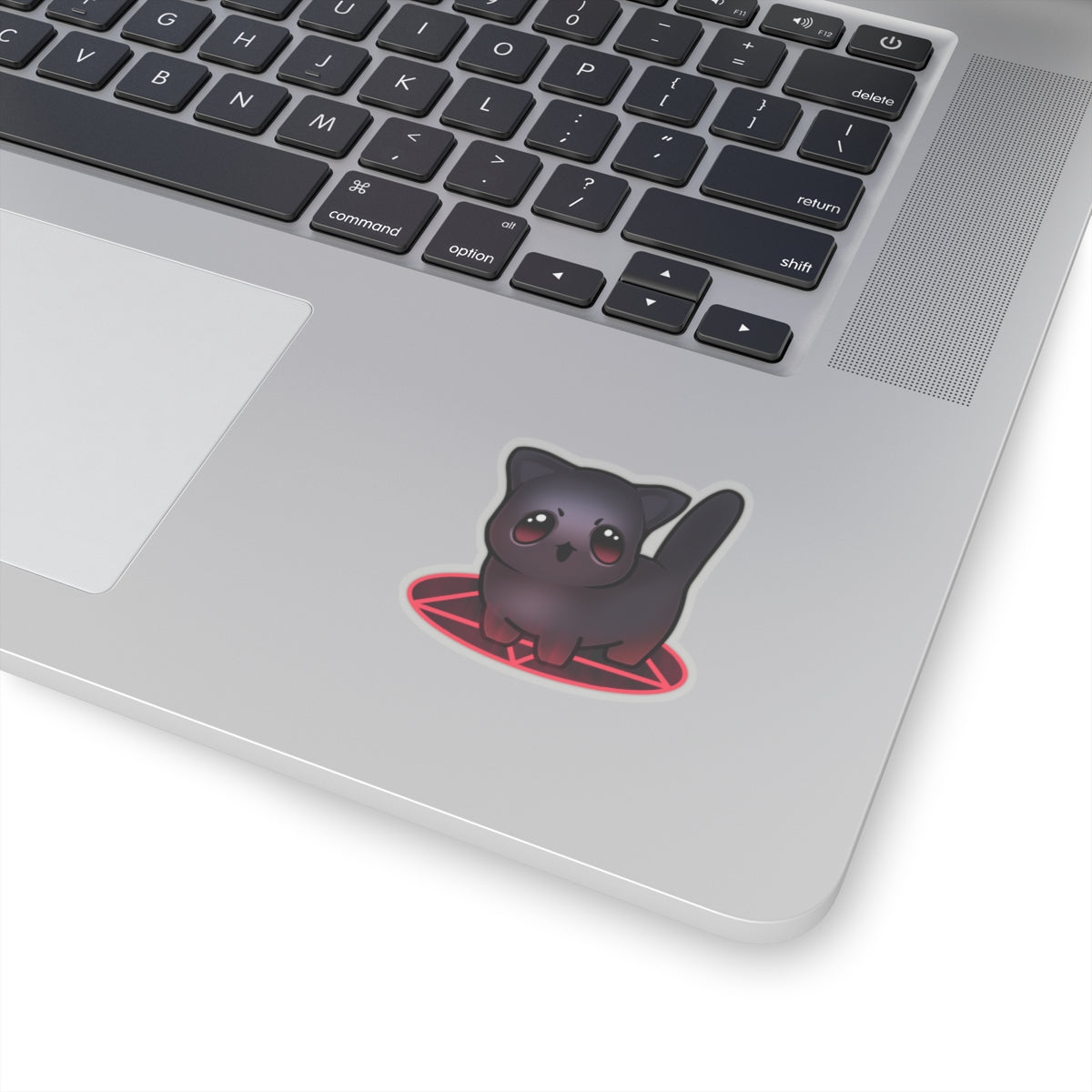 Chibi Kitty Ritual - Kiss Cut Stickers - Transparent or White